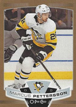 2019-20 O-Pee-Chee - Gold Border #213 Marcus Pettersson Front