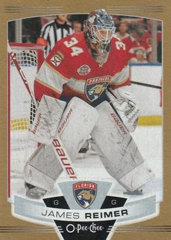 2019-20 O-Pee-Chee - Gold Border #215 James Reimer Front