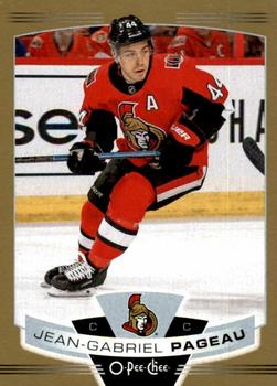 2019-20 O-Pee-Chee - Gold Border #340 Jean-Gabriel Pageau Front