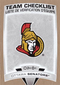 2019-20 O-Pee-Chee - Gold Border #571 Ottawa Senators Front