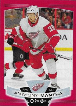2019-20 O-Pee-Chee - Red Border #95 Anthony Mantha Front