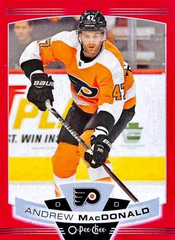 2019-20 O-Pee-Chee - Red Border #402 Andrew MacDonald Front