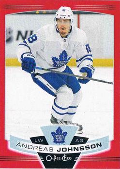 2019-20 O-Pee-Chee - Red Border #493 Andreas Johnsson Front