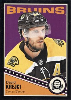 2019-20 O-Pee-Chee - Retro Black Border #28 David Krejci Front