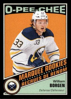 2019-20 O-Pee-Chee - Retro Black Border #526 William Borgen Front