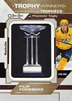 2019-20 O-Pee-Chee - Trophy Patches #P-11 Filip Forsberg Front
