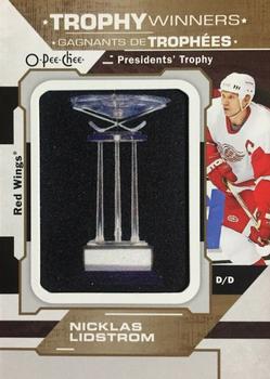 2019-20 O-Pee-Chee - Trophy Patches #P-14 Nicklas Lidstrom Front