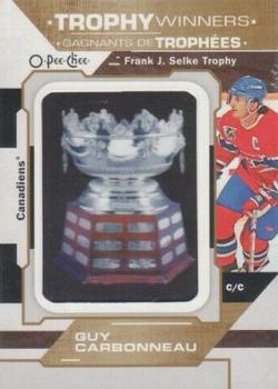 2019-20 O-Pee-Chee - Trophy Patches #P-20 Guy Carbonneau Front