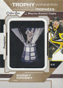 2019-20 O-Pee-Chee - Trophy Patches #P-29 Sidney Crosby Front
