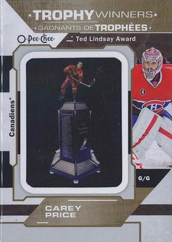 2019-20 O-Pee-Chee - Trophy Patches #P-34 Carey Price Front