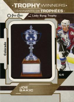 2019-20 O-Pee-Chee - Trophy Patches #P-44 Joe Sakic Front