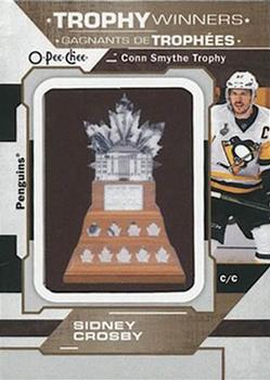 2019-20 O-Pee-Chee - Trophy Patches #P-47 Sidney Crosby Front