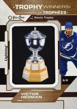 2019-20 O-Pee-Chee - Trophy Patches #P-51 Victor Hedman Front