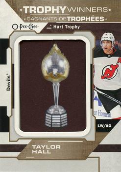 2019-20 O-Pee-Chee - Trophy Patches #P-67 Taylor Hall Front