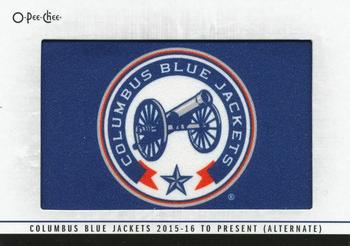 2019-20 O-Pee-Chee - Team Logo Patches #323 Columbus Blue Jackets Front