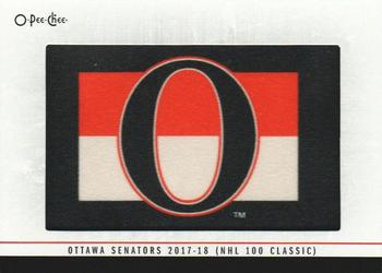 2019-20 O-Pee-Chee - Team Logo Patches #327 Ottawa Senators Front