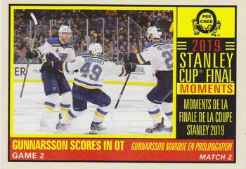 2019-20 O-Pee-Chee - 2019 Stanley Cup Final Moments #2 Carl Gunnarsson Front