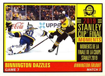 2019-20 O-Pee-Chee - 2019 Stanley Cup Final Moments #10 Jordan Binnington Front