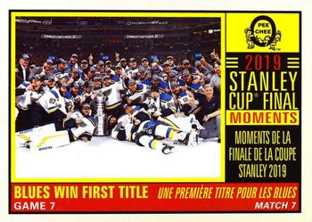 2019-20 O-Pee-Chee - 2019 Stanley Cup Final Moments #12 St. Louis Blues Front