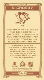 2019-20 O-Pee-Chee - Caramel Minis #C-35 Sidney Crosby Back