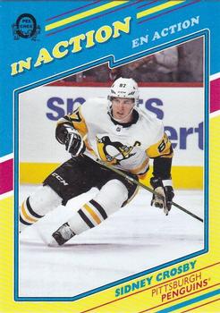 2019-20 O-Pee-Chee - In Action #L-4 Sidney Crosby Front