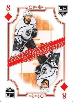 2019-20 O-Pee-Chee - Playing Cards #8♦ Drew Doughty Front