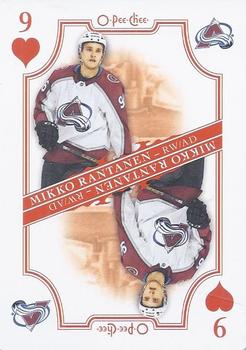 2019-20 O-Pee-Chee - Playing Cards #9♥ Mikko Rantanen Front