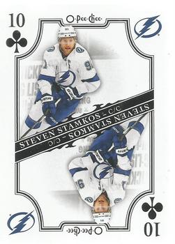 2019-20 O-Pee-Chee - Playing Cards #10♣ Steven Stamkos Front