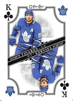2019-20 O-Pee-Chee - Playing Cards #K♣ John Tavares Front