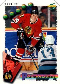 1994-95 Score - Series I Retail Edition Samples #6 Patrick Poulin Front