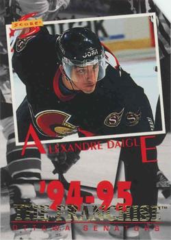 1994-95 Score - Series I Retail Edition Samples #TF16 Alexandre Daigle Front