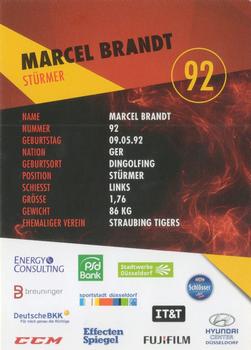2015-16 Dusseldorfer EG Postcards #NNO Marcel Brandt Back