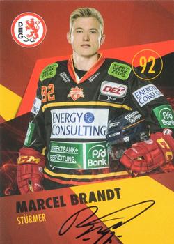 2015-16 Dusseldorfer EG Postcards #NNO Marcel Brandt Front