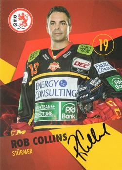 2015-16 Dusseldorfer EG Postcards #NNO Rob Collins Front