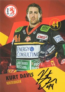 2015-16 Dusseldorfer EG Postcards #NNO Kurt Davis Front