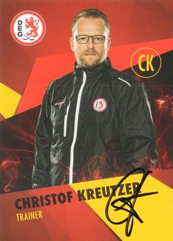2015-16 Dusseldorfer EG Postcards #NNO Christof Kreutzer Front