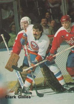 1985-86 New York Islanders Police #2 Clark Gillies Front