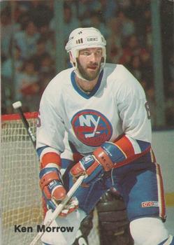 1985-86 New York Islanders Police #7 Ken Morrow Front