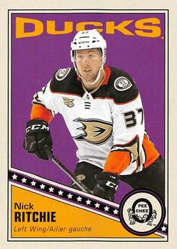 2019-20 O-Pee-Chee - Retro Blank Back #421 Nick Ritchie Front