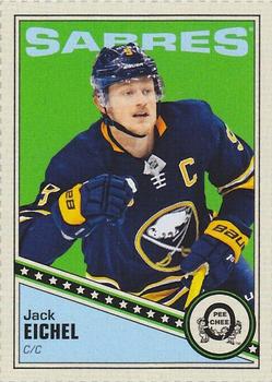 2019-20 O-Pee-Chee - Box Bottoms Hobby #NNO Jack Eichel Front