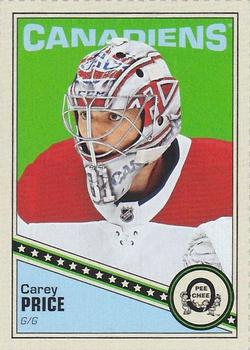 2019-20 O-Pee-Chee - Box Bottoms Hobby #NNO Carey Price Front
