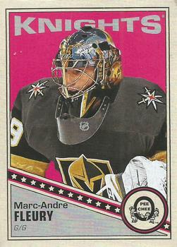 2019-20 O-Pee-Chee - Box Bottoms Hobby #NNO Marc-Andre Fleury Front