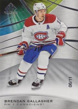 2019-20 SP Game Used #38 Brendan Gallagher Front