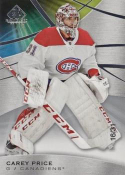 2019-20 SP Game Used #60 Carey Price Front