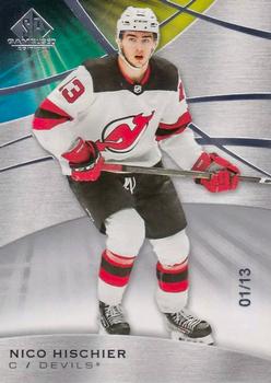 2019-20 SP Game Used #62 Nico Hischier Front