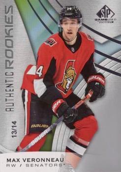 2019-20 SP Game Used #104 Max Veronneau Front