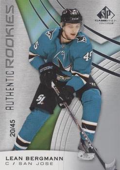 2019-20 SP Game Used #157 Lean Bergmann Front