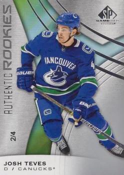 2019-20 SP Game Used #169 Josh Teves Front