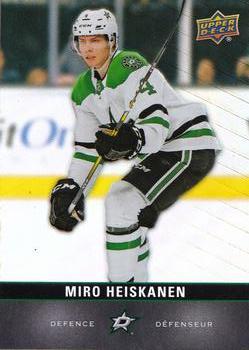 2019-20 Upper Deck Tim Hortons #4 Miro Heiskanen Front