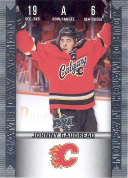 2019-20 Upper Deck Tim Hortons - Game Day Action #HGD-6 Johnny Gaudreau Front